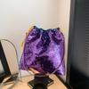 Chegada Nova Lantejoula Moda Gradiente Lantejoula Bolsa Feminina Grande Capacidade Corrente Portátil Axila Ombro Bolsa Tote para Mulheres