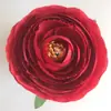 Cabeza de Flor de Loto Simulada 7.5/8/10cm Corona Manualidad DIY Pasador Flor Flor de Ópera Adornos Flores Artificiales