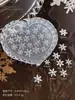 Molde de Silicona para Uñas con Diseño de Copo de Nieve Navideño 3D Gel UV DIY Decoración de Uñas Portátil Molde para Tallado Venta al por Mayor