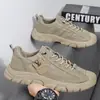 Zapatos de senderismo para exteriores más vendidos transfronterizos para hombre, antideslizantes, resistentes al desgaste, zapatos de trekking, zapatos de escalada todoterreno, acolchados, transpirables, ligeros