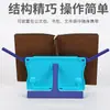 Estante de Livros para Leitura Simples Clip Ajustável para Livros de Estudante Luz de Leitura para Mesa de Estudo Pequeno Portátil Suporte de Leitura Multifuncional Presente