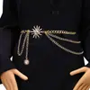 Acessório de Metal Estiloso Transfronteiriço Corrente de Cintura Pingente Nova Moda Tendência Corrente Corporal de Menina Popular Corrente de Cinto para Vestido