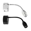 Producción y suministro nuevo lámpara de cabecera LED para leer atenuación táctil puerto de carga USB lámpara de manguera lámpara de pared para leer