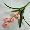 Simulação 5 Tulipas Estrada de Casamento Decoração de Chumbo Flor Falsa Fotografia Adereços Floricultura Ornamentos Casa Flor Flor Artificial