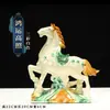 Artesanía Cerámica de Caballo Tang Sanchai Regalos de Negocios Adornos para el Hogar, Oficina, Sala de Estar Regalos Decorativos de Alta Gama