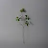 Rama artificial grande hoja de loto Guanyin planta verde artificial hoja decoración del hogar decoración suave paisaje ratán venta al por mayor