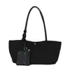 Bolso de Mujer 2026 Nuevo Modelo Gran Capacidad Tela Bolso Tote Sencillo para Viajes Diarios Versátil Bolso de Hombro para Mujer Transfronterizo