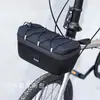 Bolsa Frontal Especial para Bicicleta Plegable, Bolsa Dura para Manillar, Bolsa de Nariz de Cerdo Montada en la Parte Delantera, Bolsa para Manillar Delantero