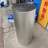 Placa de Caucho y Plástico de Papel de Aluminio Adhesivo Abierto Resistente a Altas Temperaturas Algodón Aislante Protector Solar para Techo Algodón Aislante Adhesivo Fábrica de Algodón Aislante