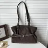 Bolso de Ante Vintage Bajo el Brazo para Mujer, Gran Capacidad, Bolso Tote con Correa Única, Bolso de Mano y Bolso de Hombro a la Moda