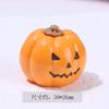 Superficie brillante tridimensional calabaza garabato regordeta casa de juegos diy decoración casa de muñecas micro paisajismo llavero accesorios de resina