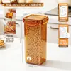 Frasco transparente para almacenar granos BNBSSnap-on para uso en la cocina, para almacenar productos secos, nueces y frijoles
