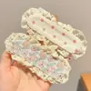 Fita Mágica Infantil Desenho Laço Renda Franja Patch para Meninas Pequenas, Fixador de Cabelo Amigo do Cabelo para Meninas