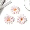 Cabeza de crisantemo de simulación estilo europeo flores artificiales de boda materiales de flores DIY hechos a mano accesorios de decoración de pared de fondo de boda para el hogar