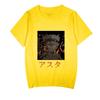 Fornecimento de fábrica transfronteiriço Black Clover-Black Clover em estoque impresso plus size camiseta de manga curta solta