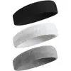 Diadema Deportiva, Diadema Absorbente de Sudor para Correr, Diadema para Yoga al Aire Libre, Diadema Antitranspirante de Color Sólido, Diadema Elástica para Fitness, Lista para la Venta