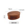 Entrega Transfronteiriça Lancheira de Bambu Estilo Japonês Estudante Compartimento Lancheira Atacado Caixa de Armazenamento para Molho Atacado Douyin