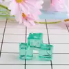 Acessórios de gelo falso acrílico para simulação, brinquedo de gelo quadrado transparente, adereços para fotos de pedra de cristal