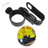 Clip para Luz Lateral de Casco de Bomberos y Rescate Montado en Riel Soporte para Linterna Lateral de Sombrero Clip Sujeta Luces de Enganche