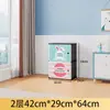 Armario Alquiler Casa Combinación Simple Montaje Hogar Dormitorio Multicapa Plástico Tela Armario Estante de Almacenamiento Simple