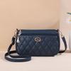 Daiouya 2024 Nueva Bolso Cruzado de Hombro Bolso Bordado Multicapa Moda Casual Bolso para Mujeres de Mediana Edad Bolso para Mamá