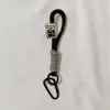 Corda de nylon colorida corda trançada mochila outdoor cordão chaveiro pingente mosquetão bolsa para celular cordão de mão pingente