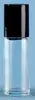 En Stock 30ml 50ml Botella de Vidrio Transparente Redonda Recta con Ruedita, Botella para Aceites Esenciales, Botella Roll-On para Desodorante, Botella Roll-On para Alivio del Dolor