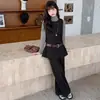 Conjunto de Primavera y Otoño para Niñas 2026 Moda Estilo Coreano Set para Niñas Mayores con Chaleco de Puntos y Pantalones Casuales
