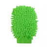 [Personalização OEM] Luvas de Limpeza para Carro em Veludo Coral Dupla Face, Luvas Ferramenta para Lavagem de Carro