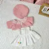 [Solo para Ropa de Bebé] Bebé de Tres Años Muñeco de Peluche Grande de Vinilo 400% Ropa de Bebé Vestido de Primavera Traje Dulce y Lindo