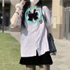 2024 Nueva Camisa Blanca de Manga Corta para Mujer Estilo JK Estudiante Universitario Camisa Uniforme de Clase Estilo Occidental Chic de Nicho Superior