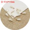 Pulseira Colar Brincos Botão Acessórios de Cabelo Acessórios DIY Pingente de Pérola Imitação Gota Única Feito à Mão