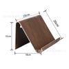 Base de Soporte Simple de Madera para Teléfono Móvil y iPad, Soporte de Carga para Teléfono Móvil, Soporte de Madera Multifuncional para Tablet con Logo Personalizado