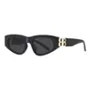 Gafas de Sol Cat-Eye Dulces y Frescas para Niña, Gafas de Sol Bb Modernas y Versátiles con un Toque de Lujo, Gafas que Adelgazan y Moldean el Rostro