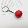 Criativo 2cm Futebol Basquete Rugby Chaveiro Pingente de Bolsa Pingente de Bola Bola de PVC Presente Atacado