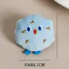 Broche de felpa de dibujos animados, lindo pan, tostada, bola de arroz, figura de comida, muñeco, accesorios DIY para ropa y bolsos