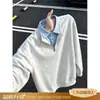 Mo Han Yi Mei 2026 Chegada Nova de Outono Moletom com Zíper Meio e Manga Longa Patchwork Colorido Casual Feminino com Gola de Tricô Feminino