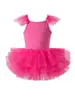 Disfraz de baile para niña falda de ballet vestido de malla ropa de gimnasia ropa de práctica para niños pequeños y medianos falda