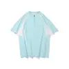 Camiseta de Manga Corta para Hombre de Marca de Moda de Verano, Cuello Redondo, Secado Rápido, Antibacteriana, Transpirable, Top Casual para Hombre, Ropa de Alta Gama para Hombre