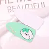 Laço Cartoon Divertido Estampa de Cachorrinho Branco Patch de Acrílico DIY Grampo de Cabelo Grampo de Cabelo Capa de Celular Flor de Sapato Acessórios