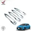 Adecuado para 18 Corolla Hatchback Modificado Especial Manija de Puerta Exterior Eléctroplateada Tira Brillante Decorativa Accesorios