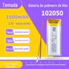 Certificação de transporte aéreo 102050 bateria de polímero de lítio microfone brinquedo de beleza 1000mAh bateria recarregável