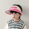 Chapéu das crianças verão coreano meninos 'Empty Top Hat bebê Big Brimmed Girl Sunshade Sun Hat