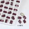 Dongzhou Cristal 6*4 Retangular Octogonal Broca Luxo Leve Brilhante Vidro K9 Nail Art Fundo Pontiagudo Diamante Acessórios para Brincos