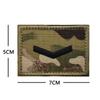 Taifeng Corte Láser Película Reflectante Insignia Reflectante Nivel 1 Nivel 2 Nivel 3 Ropa de Camuflaje Brazalete de Velcro Insignia de Rango Militar