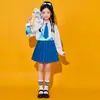 Disfraces de Animación de Alto Nivel Estilo Chino para Niños y Niñas Manga Larga Estilo Nacional Set de Performance para Escenario Ropa para Ceremonia de Apertura