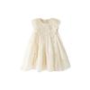 Vestido de Organza para Meninas Wulibu 2026 Verão Novo Vestido Princesa de Renda Vestido de Alcinha em Tule para Bebê