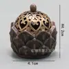 Fogão Boshan Retrô, Queimador de Incenso de Ponta de Dedo Dragão e Fênix, Queimador de Incenso Criativo Torre de Incenso, Queimador de Incenso Auspicioso, Ornamentos Zen para Casa