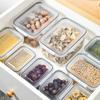 Cesta de drenaje de plástico japonesa de doble capa de grado alimenticio, caja para mantener la frescura, caja sellada para congelar alimentos de cocina, caja de almacenamiento para refrigerador