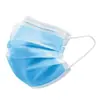 Mascarilla Desechable Pieza Única Empaque Individual Fabricante Protección de Tres Capas Contiene Tela Soplada en Fundido Mascarilla Antipolvo No Tejida Civil